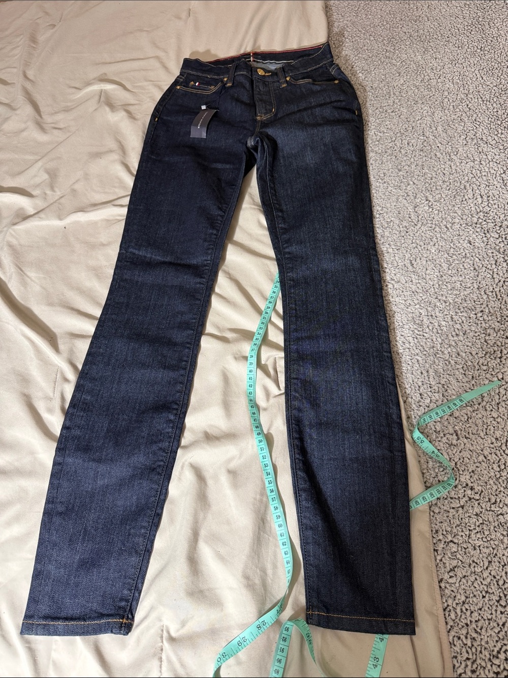 Tommy Hilfiger Dark Indigo Skinny cigarette Jeans